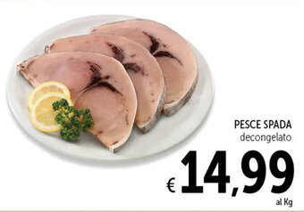 Spazio Conad PESCE SPADA decongelato offerta