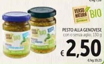 Spazio Conad PESTO ALLA GENOVESE 130 g offerta
