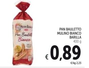 Spazio Conad PAN BAULETTO MULINO BIANCO BARILLA 400 g offerta