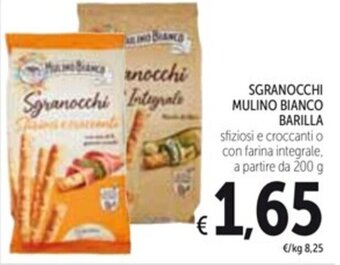 Spazio Conad SGRANOCCHI MULINO BIANCO BARILLA 200 g offerta