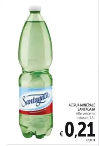 Spazio Conad ACQUA MINERALE SANTAGATA 1,5 l offerta
