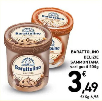 Spazio Conad BARATTOLINO DELIZIE SAMMONTANA vari gusti 500g offerta