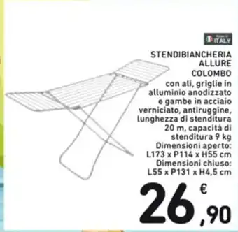Spazio Conad STENDIBIANCHERIA ALLURE COLOMBO offerta