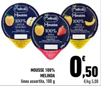 Conad MOUSSE 100% MELINDA 100 g offerta