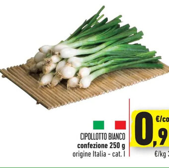 Conad CIPOLLOTTO BIANCO confezione 250 g offerta
