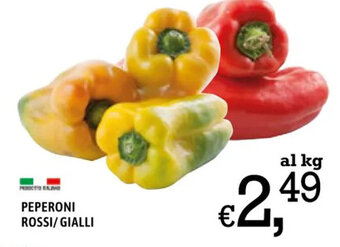Famila PEPERONI ROSSI/GIALLI offerta
