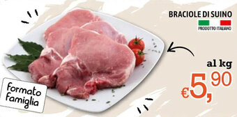Famila BRACIOLE DI SUINO offerta