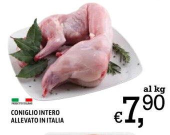 Famila CONIGLIO INTERO ALLEVATO IN ITALIA offerta