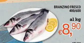 Famila BRANZINO FRESCO 400/600 offerta