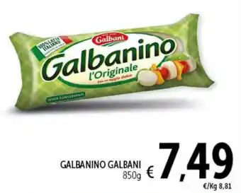 Spazio Conad GALBANINO GALBANI 850g offerta