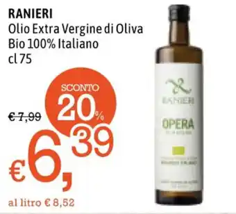 Famila RANIERI Olio Extra Vergine di Oliva 75 cl offerta