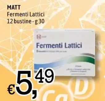 Famila MATT Fermenti Lattici 12 bustine-g 30 offerta