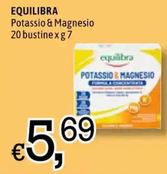 Famila EQUILIBRA Potassio & Magnesio 20 bustinex g 7 offerta