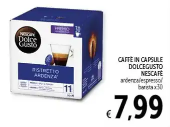 Spazio Conad CAFFÈ IN CAPSULE DOLCEGUSTO NESCAFE ardenza/espresso/ barista x30 offerta