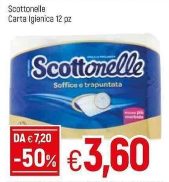 Famila Scottonelle Carta Igienica 12pz offerta