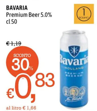Famila BAVARIA Premium Beer 5.0% cl 50 offerta