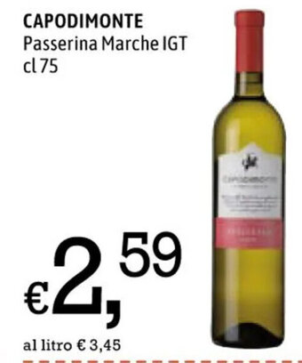 CAPODIMONTE Passerina Marche IGT cl 75