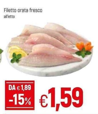 Famila Filetto orata fresco offerta