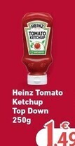 Eté Heinz tomato ketchup top down offerta