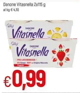 Famila Danone Vitasnella 2x115g offerta
