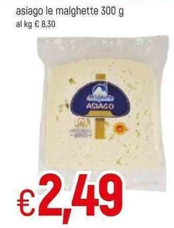 Famila Asiago le malghette 300g offerta