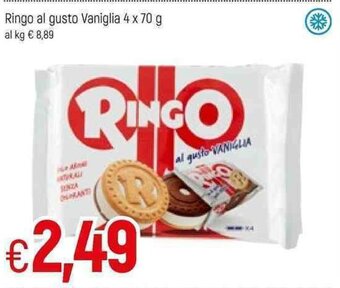 Famila Ringo al gusto Vaniglia 4x70g offerta