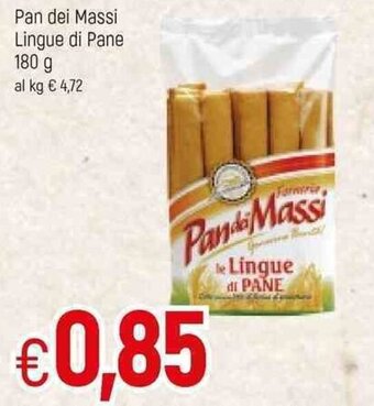 Pan dei Massi Lingue di Pane 180g