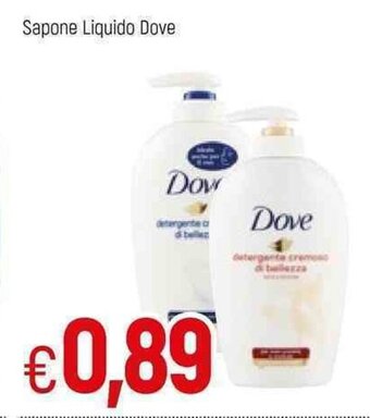 Famila Dove Sapone Liquido offerta