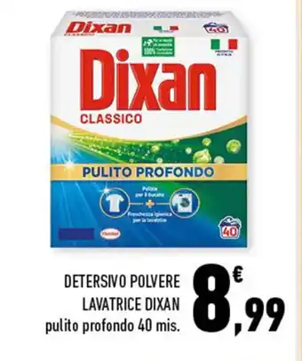 Conad DETERSIVO POLVERE LAVATRICE DIXAN offerta