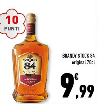Conad BRANDY STOCK 84 original 70cl offerta