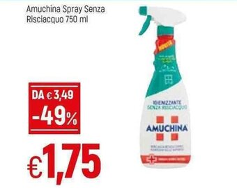 Famila Amuchina Spray Senza Risciacquo 750 ml offerta