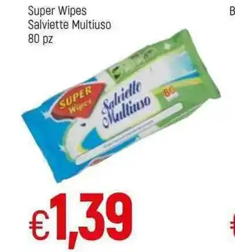 Famila Super wipes Salviette Multiuso 80 pz offerta