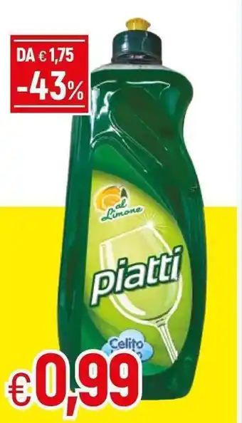 Famila piatti al Limone offerta