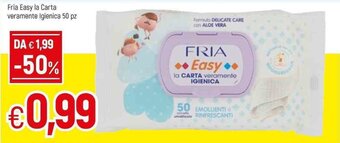 Famila Fria Easy la Carta veramente Igienica 50 pz offerta
