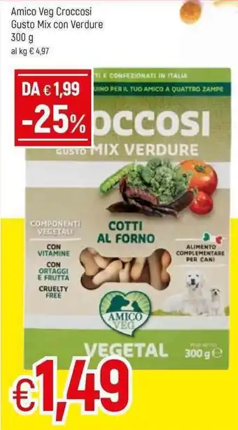 Famila Amico Veg Croccosi Gusto Mix con Verdure 300 g offerta