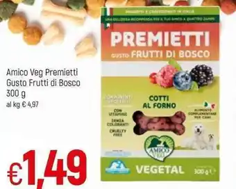 Famila Amico Veg Premietti Gusto Frutti di Bosco 300 g offerta