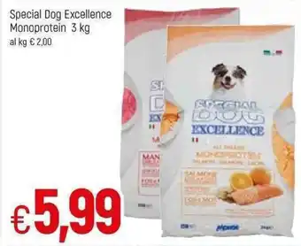 Famila Special Dog Excellence Monoprotein 3 kg offerta