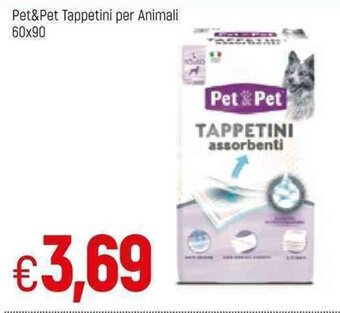 Famila Pet&Pet Tappetini per Animali 60x90 offerta