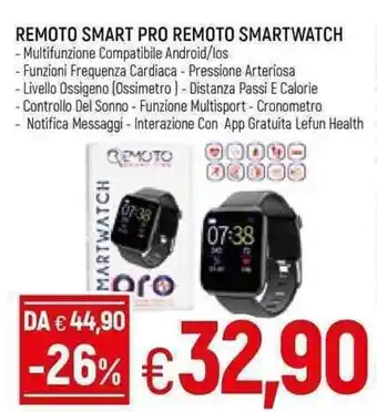 Famila Remoto Smart Pro Premo Remoto Smartwatch offerta