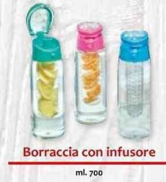 Famila Borraccia con infusore 700ml. offerta