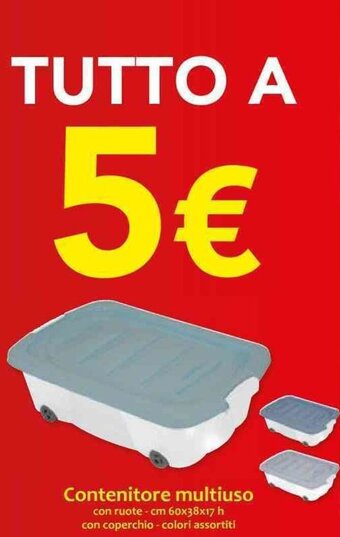 Famila Contenitore multiuso cm 60x38x17h offerta