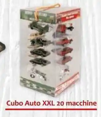 Famila Cubo Auto XXL 20 macchine offerta