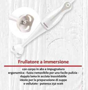 Frullatore a immersione