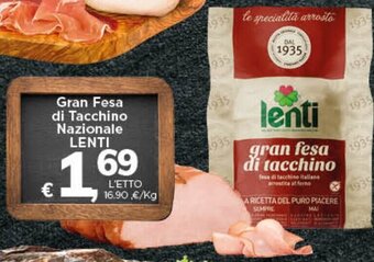 Gran Fesa di Tacchino Nazionale LENTI