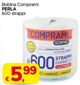 Le Mark Bobina Comprami PERLA 600 strappi offerta