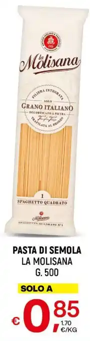 A&O PASTA DI SEMOLA LA MOLISANA G. 500 offerta