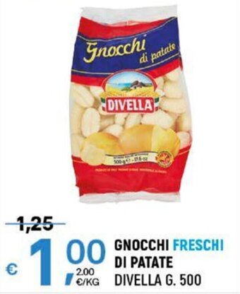 A&O GNOCCHI FRESCHI DI PATATE DIVELLA G. 500 offerta