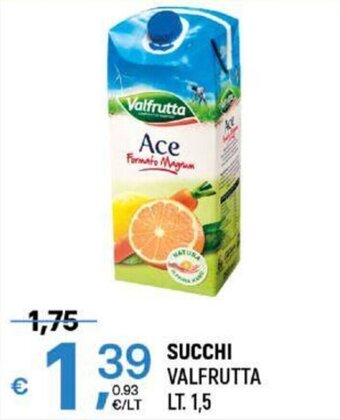 A&O SUCCHI VALFRUTTA LT. 1,5 offerta