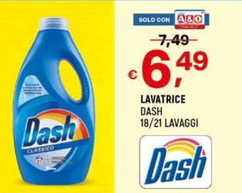 A&O LAVATRICE DASH 18/21 LAVAGGI offerta