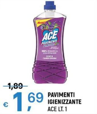 A&O PAVIMENTI IGIENIZZANTE ACE LT. 1 offerta